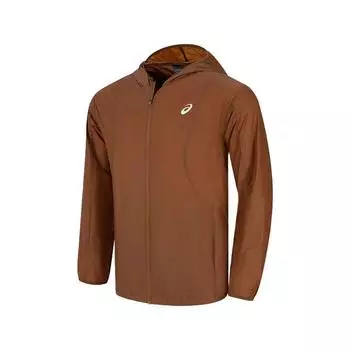 Asics Techplus Series Comfortable Breathable Hooded Sports Jacket Men Jackets Orange 2011D332-800 L