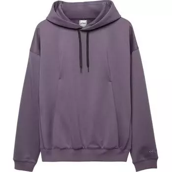 Asics Толстовка с капюшоном Aw24 Sportstyle Series, однотонная, повседневная, с длинным рукавом, унисекс, фиолетовая 2203A285-500 M