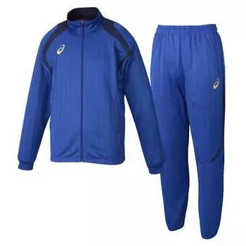 ASICS TR Jacket Pants Top and Bottom Set 130 & (Blue) XST334-45-XST434-45