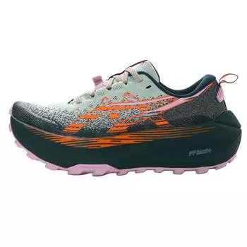 Asics Trabuco Max 4 Cold Moss Nova Orange женские кроссовки зеленые 1012B769-400 37.5