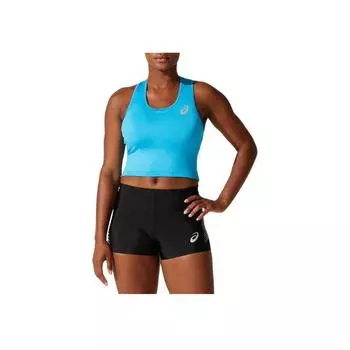 Asics Track Running Comfortable Casual Sports Vest Women tops Blue 2092A246-403 XS