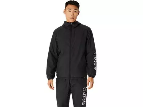 Asics Тренировочная одежда ASICS Hex Graphic Filled Windbreaker Hoodie 2031E238 Мужская