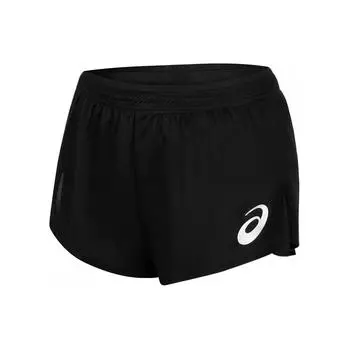 Asics Трикотажные дышащие быстросохнущие спортивные шорты с логотипом, женские шорты, черные 2092A389-001 M