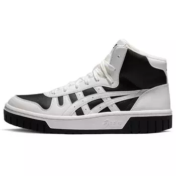 Asics Unisex Court Mz Hi High Heeled Sneakers White/Black 40