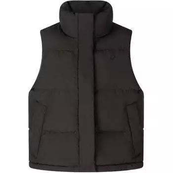 Asics Warm Zip Collar Down Vest Women vest Black 2032D264-001 M