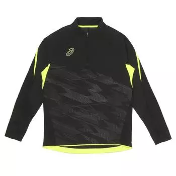 Asics Wind Barrier Half Zip Top 2101a296.001 Черный S
