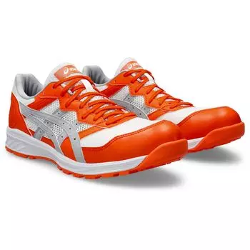 ASICS Winjob CP210 Working Safety Habanero x Piedmont Size Shoes/Work Shoes, Gray, 25.0cm
