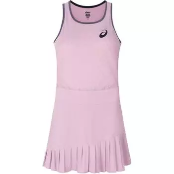 Asics Womens Tennis Series Fashion Breathable Comfortable Skin-Friendly Sleeveless Dress Women dresses Pink 2042A353-700 L