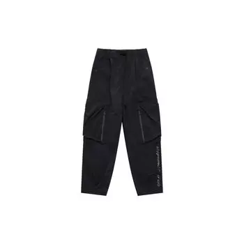 Asics X Myge Outdoor Solid Color Multi-Pocket Loose Work Casual Pants Unisex pants Black 2203A279-001 XL