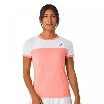 ASICS Женское пальто SS Top 2042A262701 Женская круглая футболка с коротким рукавом 085/2042A262701