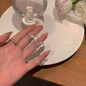 Асимметричные серьги-кисточки с жемчугом «русалка»: Нишевый, элитный, стильный, легкая роскошь для женщин Mermaid Pearl Asymmetry