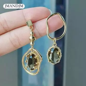 Асимметричные винтажные серьги-капли для женщин, модные темпераментные висячие серьги для женщин, ювелирные изделия в подарок