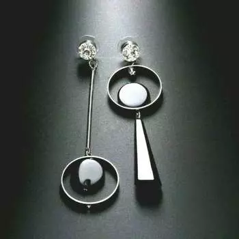 Асимметрия Индивидуальность Серьги-подвески Аксессуары Специальные Ретро Серьги-подвески 2.5*9.1cm
