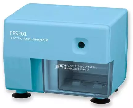 Aska Pencil Sharpener Electric Sharpener Blue EPS201B