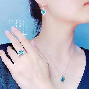 Асли 925 Перак Сет Перхиасан Пенгантин Ванита Булат Кианит Цинцин Перникахан + Калунг Сет Перак 925 Хадия Перхиасан 45cm