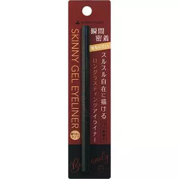 AsliH Witch s Pouch Skinny Gel Eyeliner 05 Бордовый Witch s Porch Eye Makeup Eyeliner Witch s Pouch знак долгой гласной (обычно используется только в катакане) Wi