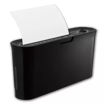 Asmix Asuka Shredder Cross Cut B08BK Черный 10 минут A4 До 3 листов Настольный Компактный Тонкий