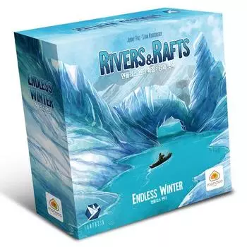 Asmodi Endless Winter River and Raft Expansion Board Game, популярная корейская игра