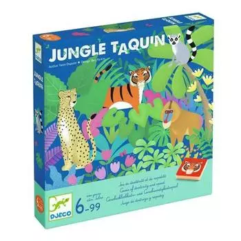 Asmodi JUNGLE TAQUIN Push Jungle Board Game, популярная корейская игра