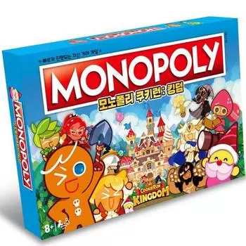 ASMODI KOREA Monopoly Cookie Run Kingdom Настольная игра, популярная корейская игра