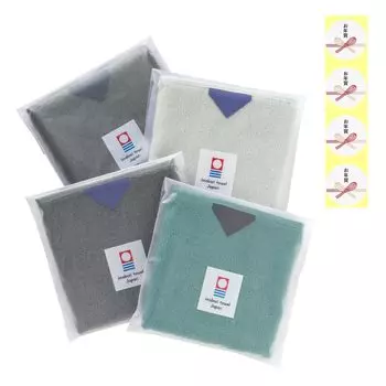 aso Новое полотенце Набор полотенец Imabari из 4 полотенец для рук 25 x 25 см, хлопок, сделано в Японии Полотенце Imabari Носовой платок в индивидуальной упаковке Раздаточный подарок 99 Полотенце