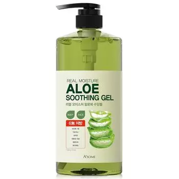 ASOME Real Moisture Aloe Soothing Gel 99%, 1000ml, 1 unit