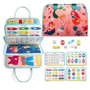 ASPALAND Развивающая настольная игра с русалкой. Развивающая игрушка для пальцев. Развитие сенсорных ощущений. Улучшение образа жизни. Подарочная игрушка. Давайте