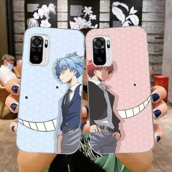 Assassination Classroom Phone Case For Xiaomi 12 11T 10 9 Redmi Note 11 10 10S Pro Redmi 9 9A 8 Transparent Phone Cover Xiaomi 12-12X