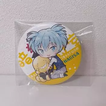Assassination Classroom Shiota Nagisa Unofficial Can Badge