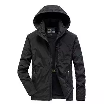 Assault быстросохнущая одежда мужская большого размера молодежная уличная куртка осень и зима средней длины бархатные топы для мужчин M
