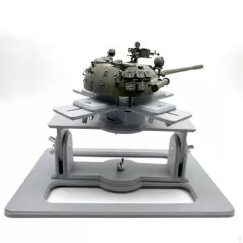 Assembly Model Rack Auxiliary Brain Teaser Home Decor Painting and Aging Holder Miniature Armored 19cmx13cm