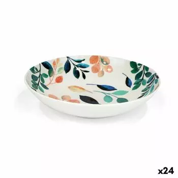 Assiette Creuse La Mediterrnea Alba Mlamine 21 X 5,3 Cm (24 Units) TU