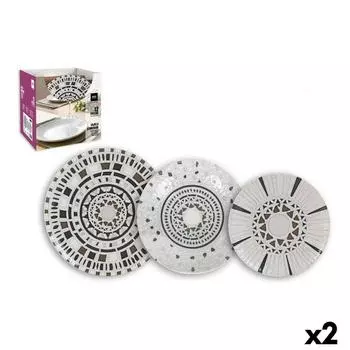 Assiettes Inde Barroc (2 Units) (12 Pcs) TU