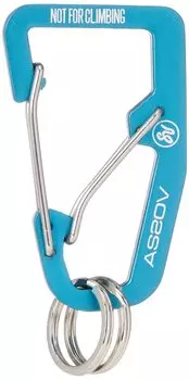 ASSOB Double Carabiner 201700 Blue синий