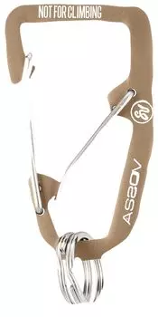 ASSOB Double Carabiner 201700 CHOCO шоколадный
