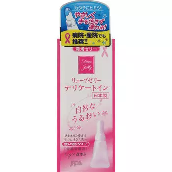 Ассоциация планирования семьи Японии Lube Jelly Delicate In 6GX4 Смазочное желе Смазочное желе Натуральная влага чистое использование мягкое в желе использование 1 set