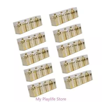 Assorted Miniature Gift Box Tree Hanging Decorations for Festival Season Parties