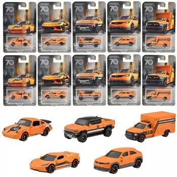 Ассортимент деталей для переезда Matchbox 70th Anniversary из 10 мини-автомобилей возрастом 10 лет и [Коробка продана] [3 шт.] 986A-HMV12