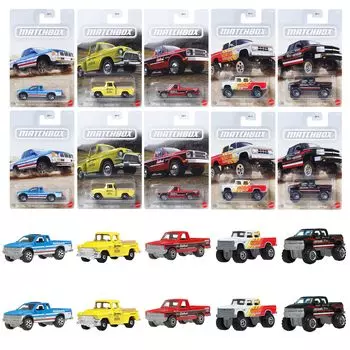 Ассортимент игрушек Matchbox Theme Truck Series Vehicle Toys Mini Box продано в возрасте 3 и более лет - Машины, 10, Коробка, Вверх, 986E-GGF12