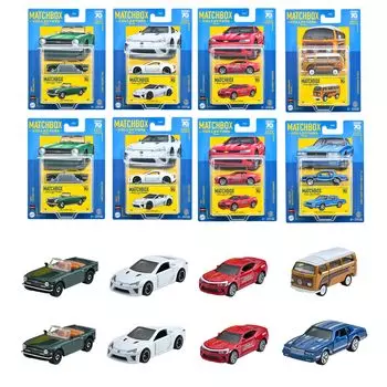 Ассортимент коллекционных игрушек Matchbox [8 мини-автомобилей в коробке] [от 3 лет] 986U-GBJ48