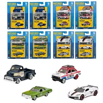 Ассортимент коллекционных игрушек Matchbox [8 миниатюрных машинок в коробке] [от 3 лет] 986T-GBJ48