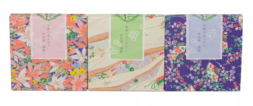 Ассортимент японского чая Haradaen Petit Gift, чайные пакетики 2 г x 5 шт. Красивый стильный японский узор, японские сувениры, которые понравятся иностранцам