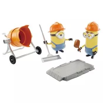 Ассортимент сцен из фильмов Minion Wacha Wacha Construction Set