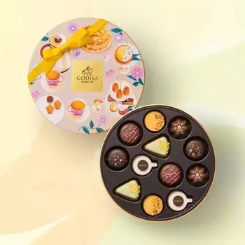 Ассортимент шоколадных подарочных сладостей Godiva Godiva Afternoon Sweets Selection (ГОДИВА) (12 шт.)