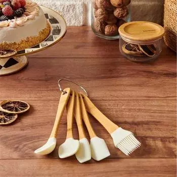 Ассортимент силиконовых сервировочных наборов Arow Pink & More