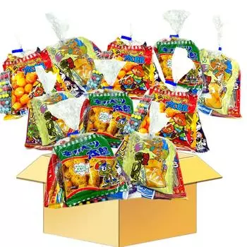 Ассортимент сладостей Dagashi, упакованный в пакет из 8 предметов, 10 наборов для магазина сладостей Dagashi, вечеринка, мероприятие, подарок [Ограниченная серия Monkey] для детей