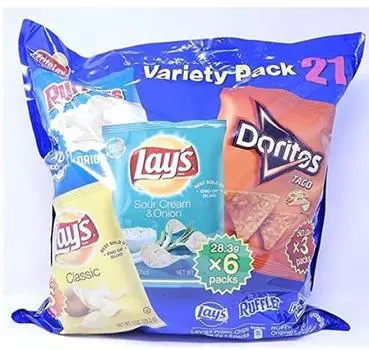 Ассортимент в упаковке 21 пакетик Frito-Lay