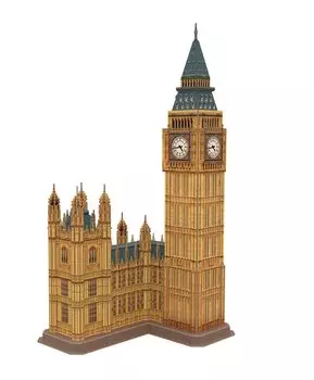 ASSYME Cubic Fan 3D Puzzle Craft Kit Не требуется клей и инструменты Биг Бен DS0992h