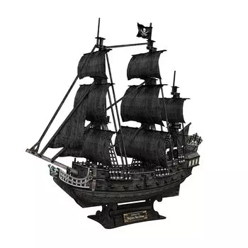 ASSYME Cubic Fan 3D Puzzle Craft Kit Не требуется клей или инструменты Месть королевы T4018h Anne s