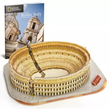 ASSYME Cubic Fan 3D Puzzle Craft Kit Не требуется клей и инструменты Колизей DS0976h